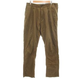 POSTMAN PANTS COTTON MOLESKIN パンツ スラックス モールスキン 2 茶 ブラウン