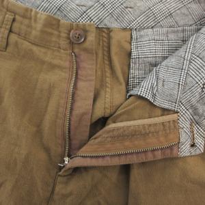 nonnative POSTMAN PANTS COTTON MOLESKIN パンツ スラックス モールスキン 2 茶 ブラウン