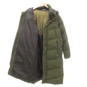 Reebok CLASSIC クラシック ベンチ コート 中綿 ロング L カーキ /NU