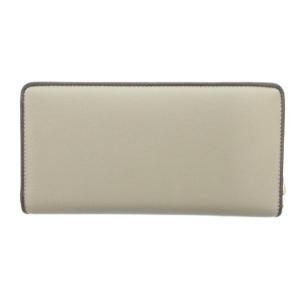 UNGRID 長財布 ウォレット ベージュ ラウンドファスナー ロゴ /UO