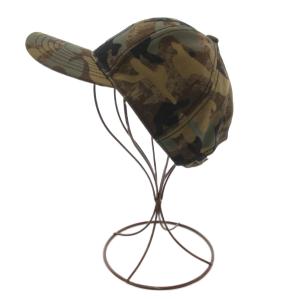 THE NORTH FACE 美品 TNF LOGO CAP キャップ 帽子 迷彩柄 カモフラ ロゴ シシュウ カーキ NN42242