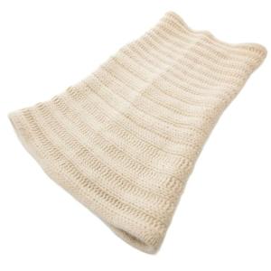 スヌード アルパカ F アイボリー