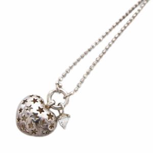 ボールチェーン ハート ネックレス シルバー 925 銀 /UO