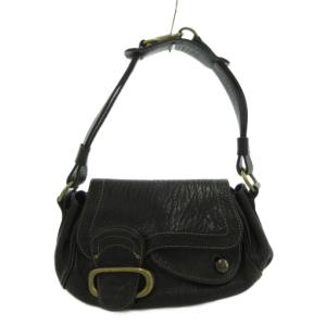 ワンショルダーバッグ ワンハンドル 黒 ブラック /UO