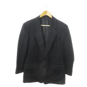 テーラードジャケット 総裏地 2B ダブルベンツ ウール 大きいサイズ 4L 紺 ネイビー /MN19