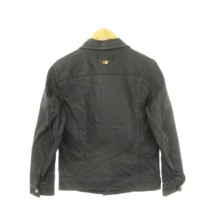 G-Star RAW デニムジャケット Gジャン ジージャン コーティング ストレッチ S 黒 ブラック /AH23 GY44