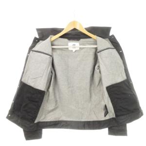 G-Star RAW デニムジャケット Gジャン ジージャン コーティング ストレッチ S 黒 ブラック /AH23 GY44