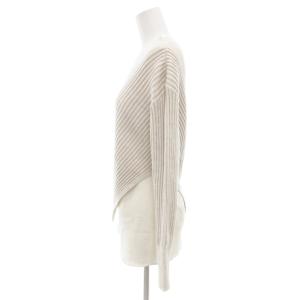 3.1 phillip lim ドッキングニット カットソー 長袖 プルオーバー 切替 XS ベージュ /GV GY44