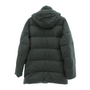 TOMMY HILFIGER ダウンジャケット ナイロン フード付き S 緑 /UO GY44