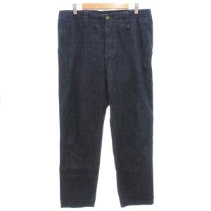 デニムパンツ ジーンズ テーパード ジップフライ USA製 36 インディゴブルー /GV GY44