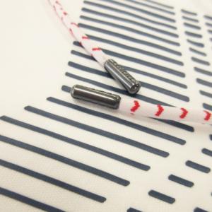 HUGO BOSS × リアム ペイン LIAM PAYNE プルパーカー 長袖 切替 プリント ロゴ M 白 ホワイト /MN10