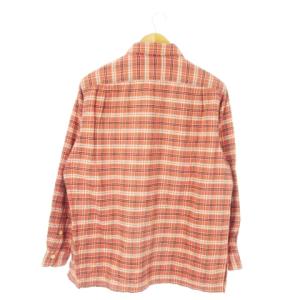 Polo by Ralph Lauren ネルシャツ 長袖 コットン チェック 総柄 M ピンク /AO17 GY03