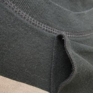 lucien pellat finet 半袖Tシャツ クルーネック コットン ボーダー スカル XS 黒 ブラック /AO11 GY03