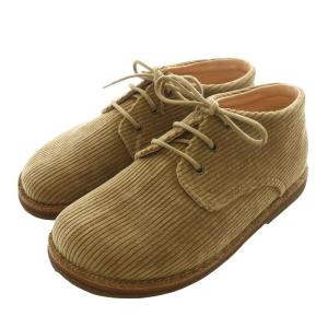 × Astorflex コーデュロイセンターシームシューズ ドレスシューズ レースアップ ロゴ M 26?26.5cm