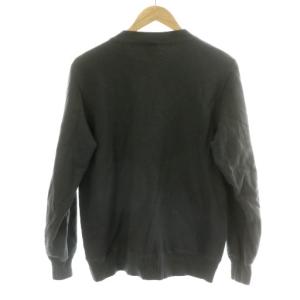 BUZZ RICKSON’S スウェット トレーナー カーディガン アウター ブルゾン フルジップ プリント 裏起毛 M 灰 グレー