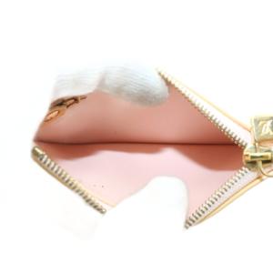 LOUIS VUITTON モノグラムヴェルニ ポシェット クレ コインケース ベージュ M91346