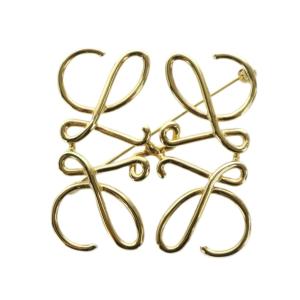 ピンブローチ アナグラム ゴールドカラー