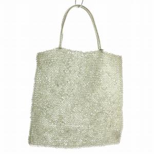 ワイヤーバッグ シルバーカラー