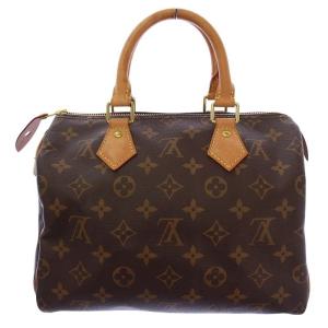 LOUIS VUITTON スピーディ25 ボストンバッグ モノグラム ブラウン M41528