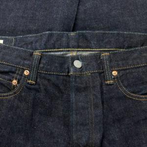 桃太郎ジーンズ MOMOTARO JEANS 出陣タイトストレート デニムパンツ 5P ボタンフライ 日本製
