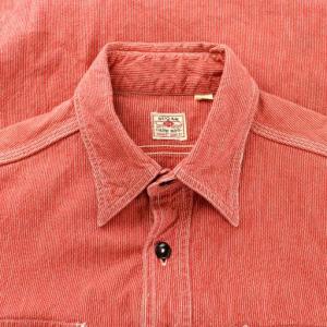 SUGAR CANE JEAN CORD WORK SHIRT (LONG SLEEVE) ワークシャツ レギュラーカラー 長袖