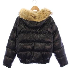 MONCLER ダウンジャケット ブルガリ ファー コヨーテ ラビット
