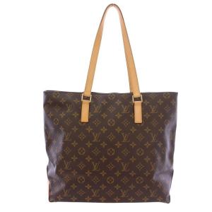LOUIS VUITTON カバ メゾ トートバッグ モノグラム ブラウン M51151