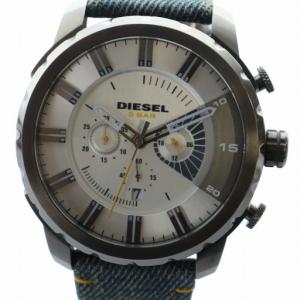 ストロングホールド 腕時計 ウォッチ クォーツ ロゴ クロノグラフ カレンダー付き デイト デニムベルト