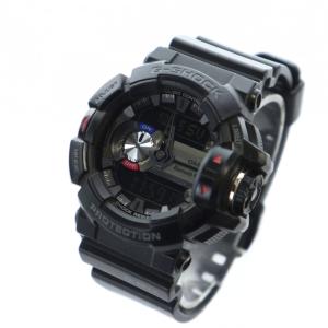CASIO G-SHOCK GBA-400 腕時計 ウォッチ 黒 ブラック クォーツ アナデジ 黒文字盤 カレンダー付き /MQ GY18