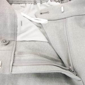 PLST ウォームリザーブスティックパンツ? スラックス テーパード ストレッチ L グレー 12-8406002