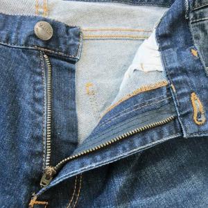 ZARA MAN DENIM WEAR デニムパンツ ジーンズ テーパード ストレッチ 44 XS 紺 ネイビー /AO20