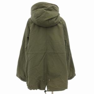 FREAK'S STORE 19AW タグ付き モッズコート ショート ジップアップ ボアライナー付 M カーキ 193-3538