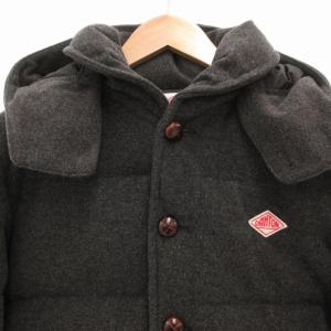DANTON ×BEAMS別注 ウールモッサダウンジャケット 40 グレー 20A-FA-001