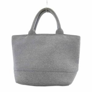 HYDROGEN ハンドバッグ ミニトート スカル型押し グレー /UO GY12