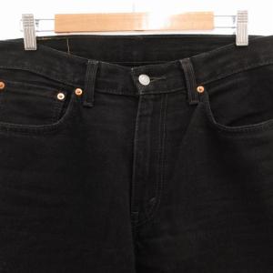 Levi's 550 RELAXED ブラックデニムパンツ ジップフライ W32 L29