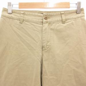 RALPH LAUREN チノパンツ ワイド ジップフライ シンチバック 7 ベージュ /GV GY12