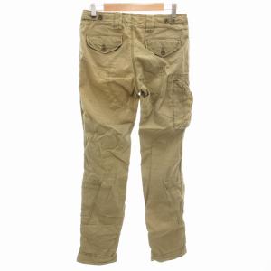 RALPH LAUREN カーゴパンツ パラシュート テーパード 裾ジップ 9 カーキ /GV GY12