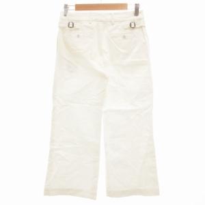 RALPH LAUREN ワイドチノパンツ ボタンフライ 7 白 ホワイト /GV GY12