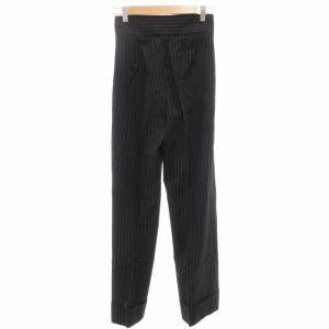 DOLCE&GABBANA ストライプパンツ スラックス ストレート 42 紺 ネイビー 白 ホワイト /GV GY12