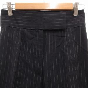 DOLCE&GABBANA ストライプパンツ スラックス ストレート 42 紺 ネイビー 白 ホワイト /GV GY12