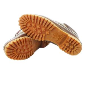 Timberland デッキシューズ モカシン レースアップ レザー 革 ステッチ ロゴ型押し 23.0cm 茶 ブラウン /CK2