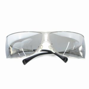 サングラス アイウェア 度なし ミラーレンズ シルバーカラー /AE GY12