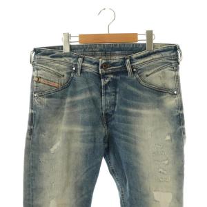 DIESEL belther インダストリーズ デニムパンツ ジーンズ ダメージ加工 34 青 /CX OS GY12