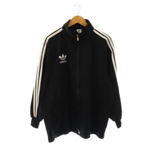 adidas Originals ヴィンテージ セットアップ ジャージ トラックジャケット パンツ L-O ブラック ホワイト /ES GY12