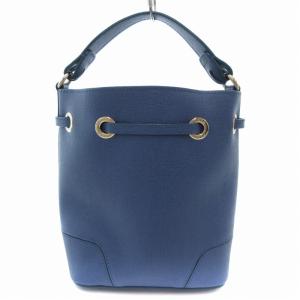 FURLA ステイシー ミニ ドローストリング 2WAY ショルダー バッグ ハンド 青 ブルー /AE GY12