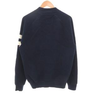 TOMMY HILFIGER ジップアップジャケット ブルゾン ロゴ刺繍 M 紺 ネイビー /GV GY12