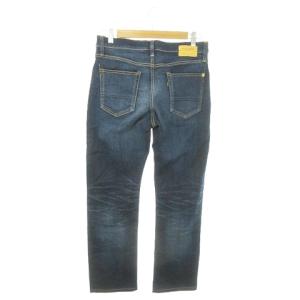 Big John SLIM TAPERED デニムパンツ ジーンズ テーパード ストレッチ ウォッシュ加工 30 紺 ネイビー