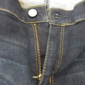 Big John SLIM TAPERED デニムパンツ ジーンズ テーパード ストレッチ ウォッシュ加工 30 紺 ネイビー