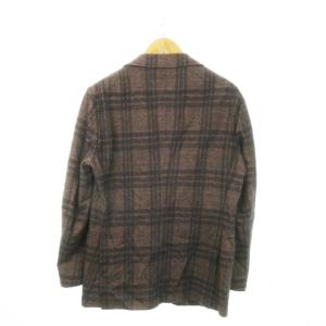 RING JACKET RINGJACKET リングジャケット コットン ウール ナイロン 3B ジャージー ジャケット テーラード サイドベンツ チェック 50 L