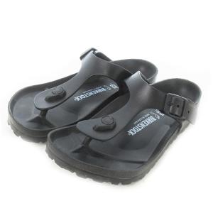 Gizeh トングサンダル ベルト ロゴ 軽量 35 22.5cm 黒 ブラック /AO1